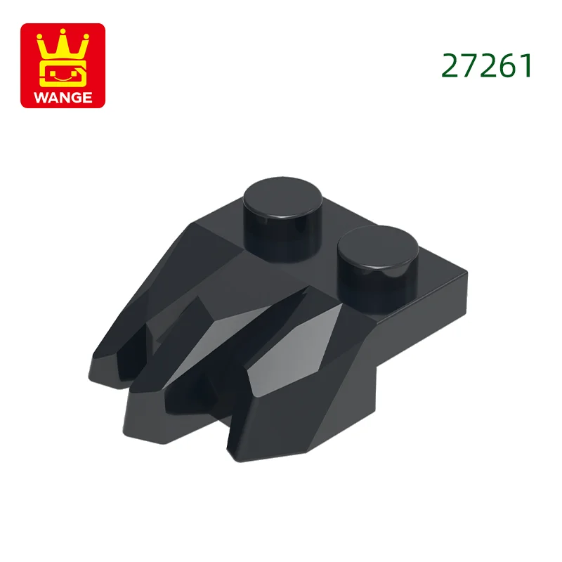 Wange135 stks/partij 27261 Speciale 2x3 Plaat met Rotsen Bouwstenen MOC Accessoires Compatibel met Baksteen Kinderen Speelgoed Geschenkdoos
