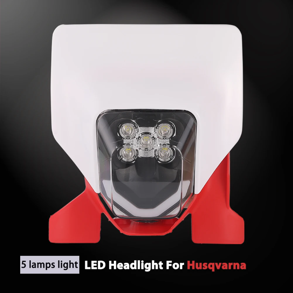 2022 2023 New LED Headlight Motorcycle Head Light Lamp Headlamp For Husqvarna FE 250 350 450 501 TE 250i 300i FE250 FE350 TE250i