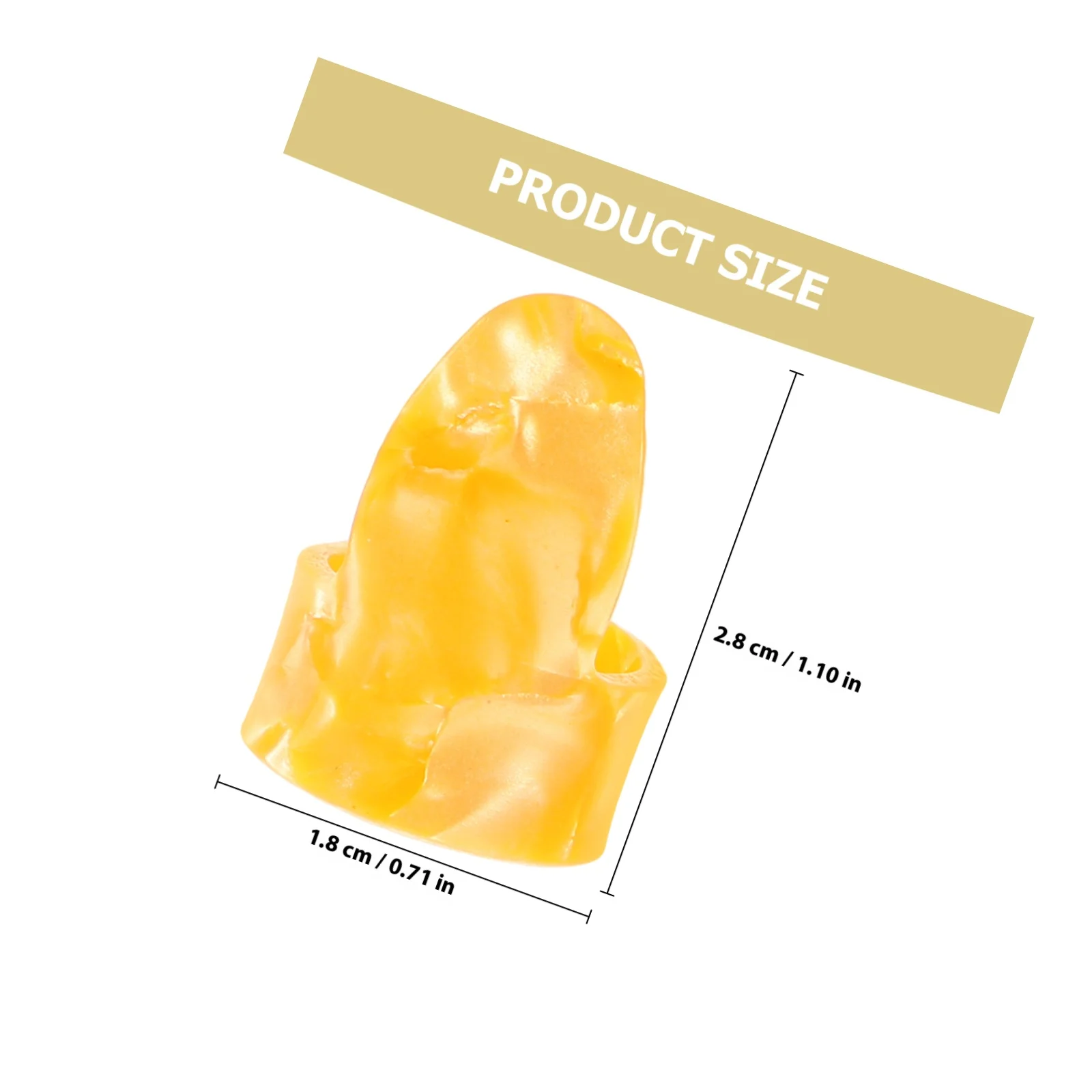 12 قطعة إصبع الغيتار يختار إكسيليونيت سميكة للصوتية الكهربائية باس الغيتار القيثارة المبتدئين ودية مريحة ممارسة طويلة #4