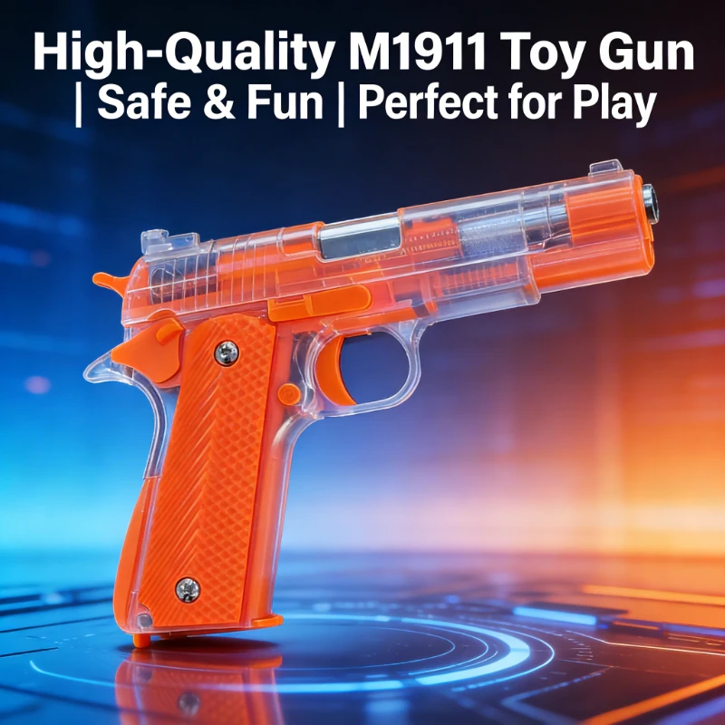 

Игрушечный пистолет M1911 с пустой магазинной камерой, ручная быстрая разборка, нижний магазин, BB-пули, для мальчиков и детей