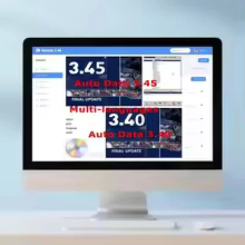 Hot sellingAutodata 3.45/3.40 Auto Car Repair diagnois Software Multi-languages wiring diagrams data Autodata Polish Portuguese