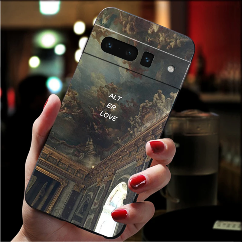 Renaissance art Painting  Phone Case For Google Pixel 10 9 Pro XL 9A 8 7 6 Pro Pixel 8A 7A 6A Pixel 8 7 6 5