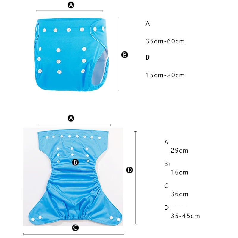 Pororo Lavável Eco-friendly Bebê Pano Fralda Ecológica Ajustável Real Bolso Fralda Reutilizável Pano Fralda para o Bebê Girl & Boy