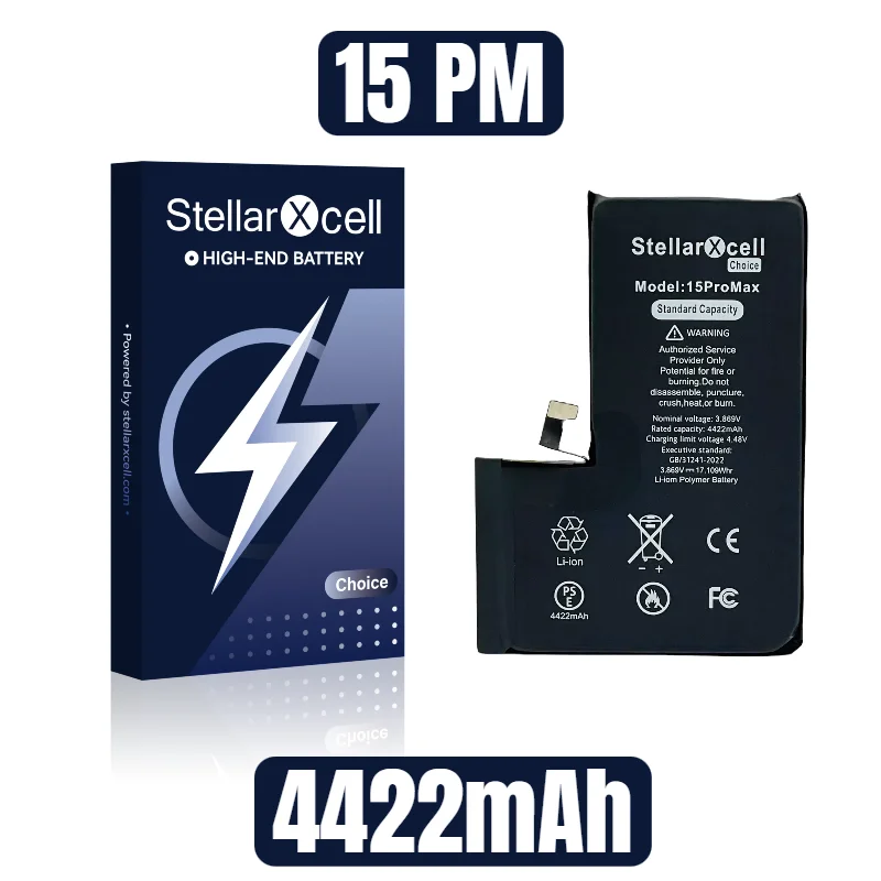 StellarXcell Choice Batterij voor iPhone Batterij IPse3 11 12 13 14 15 plus pro mini promax 100% Originele Kwaliteit Originele capaciteit
