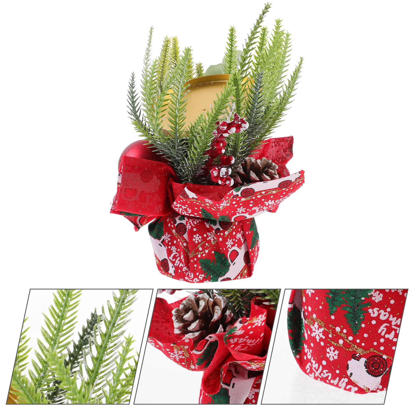 

Christmas Holder Stable Base Heat Resistant Desktop Decor Party Candlestick Unique Ornament Xmas Decoration Gift For