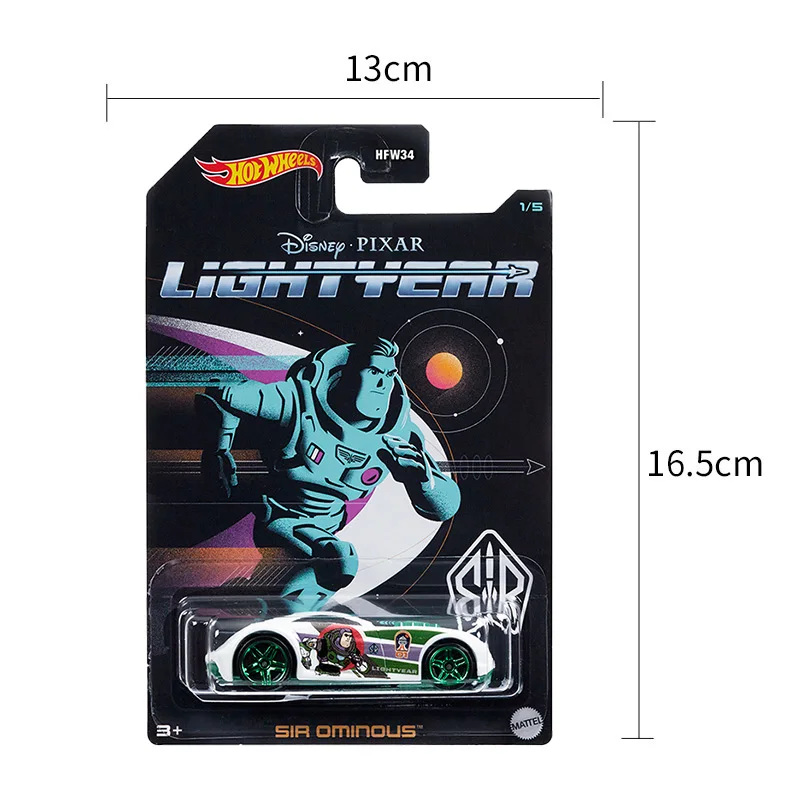 Originale Hot Wheels Car Culture Entertainment Lightyear film Boys pressofuso 1:64 giocattoli per bambini per bambini modelli in lega Set macchine