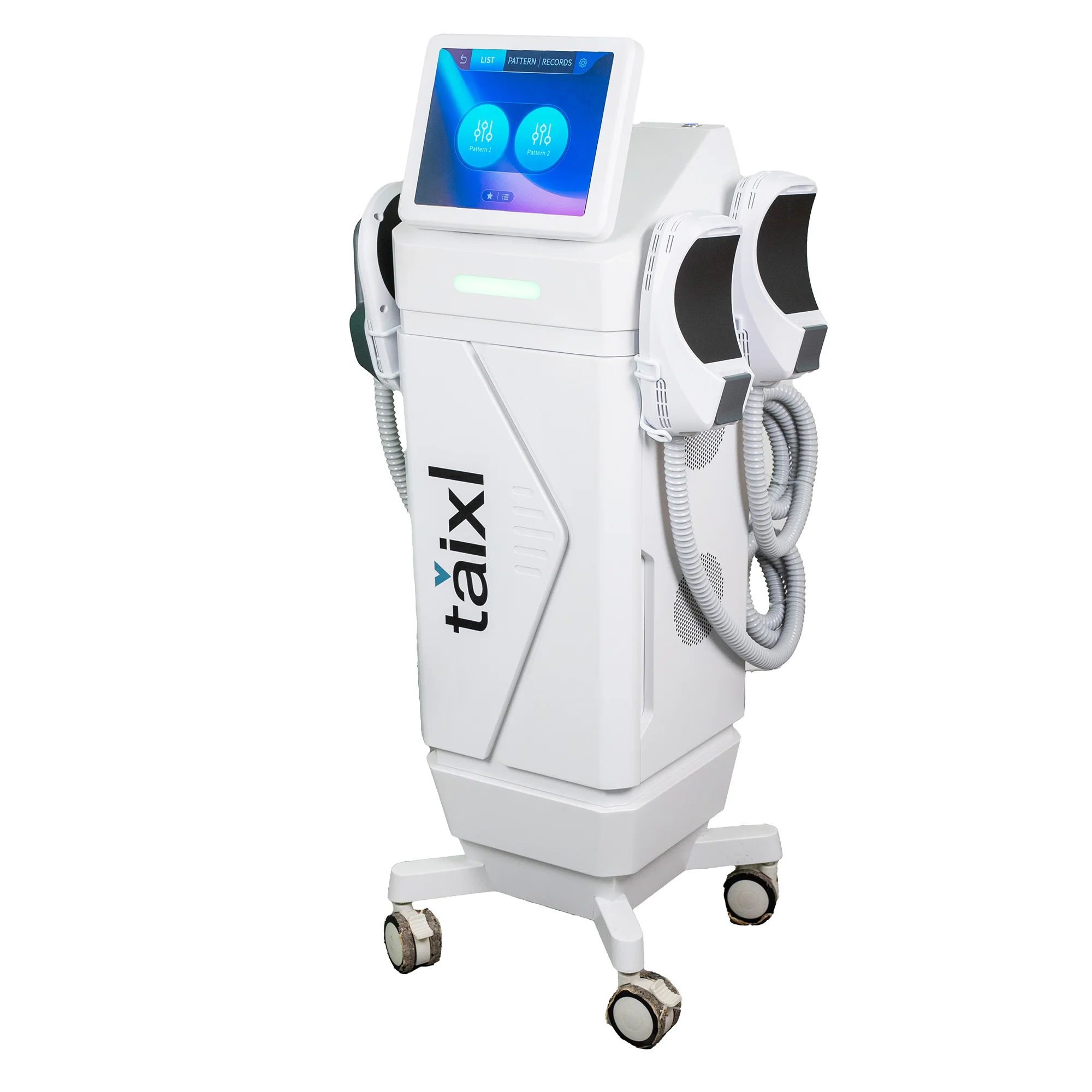 Salon EMS Machine Electronic Muscle Stimulator Beauty Equipment for Home Use Face Lifting Device ABS Material Portable 2in1