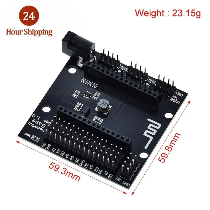 NodeMcu Node MCU Base ESP8266 ESP-12E Testing DIY Breadboard Basics Tester Suitable For NodeMcu V3 For Arduino IDE