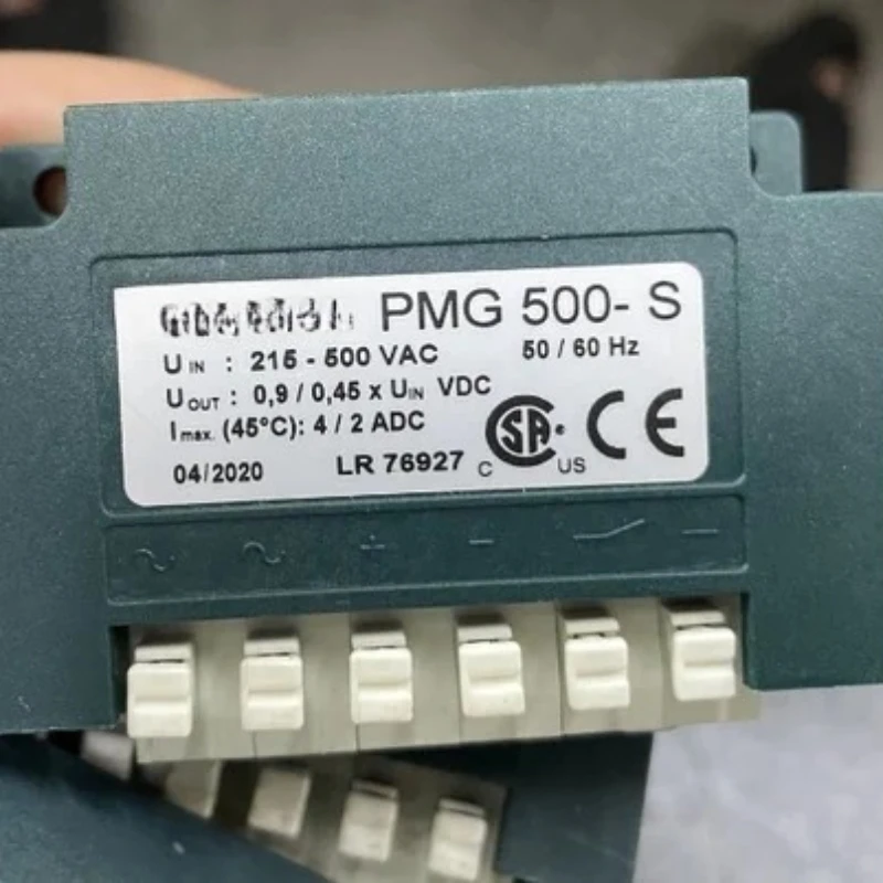 

PMG 500-S 480-S 480 400 500 Motors, Brakes, Rectifiers