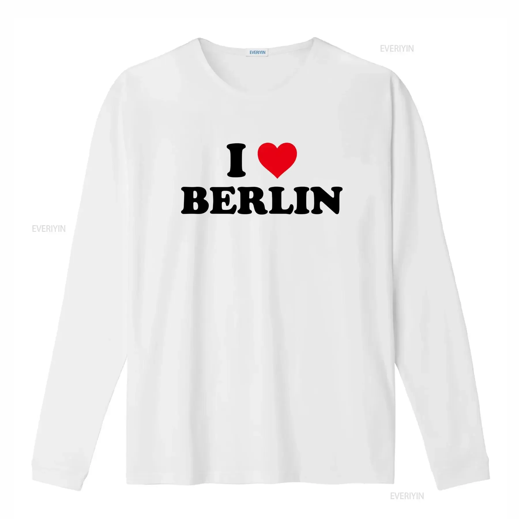 Stylish I Love Berlin T Shirt for Fashion Forward Individuals vintage Washed Top For Everyday Wear fashion Comfortable