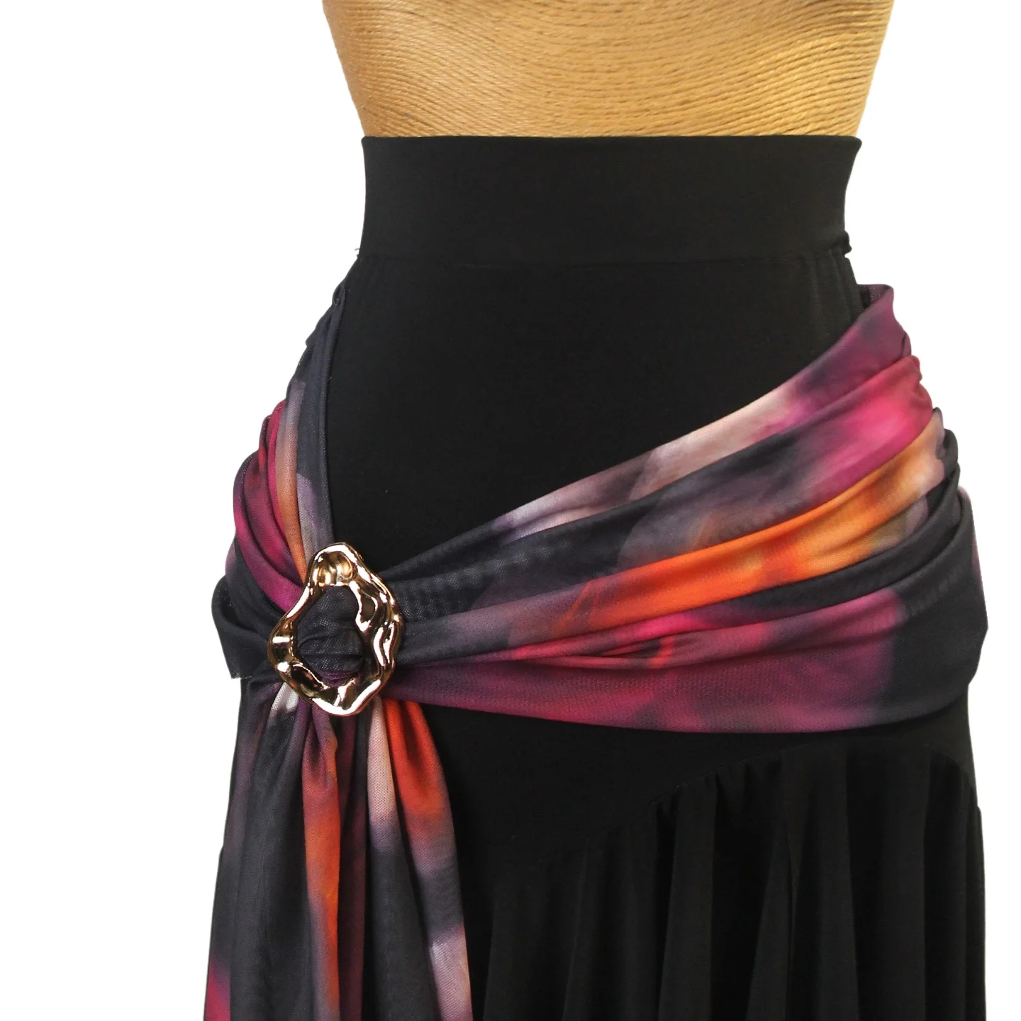 2025 Nieuwe Vrouwen Print Onregelmatige Rok Latin Dans Kostuums Praktijk Kleding Volwassen Vrouwelijke Chacha Rumba Tango Dans Slijtage DQL 12305