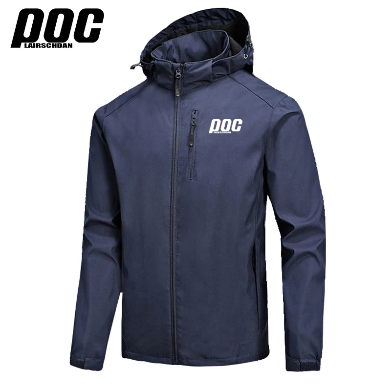 

LairschDan POC Men Bicycle Cycling Breathable Watarproof Windbreaker Moyorcycle Downhill Windproof Jacket Impermeable Ciclismo