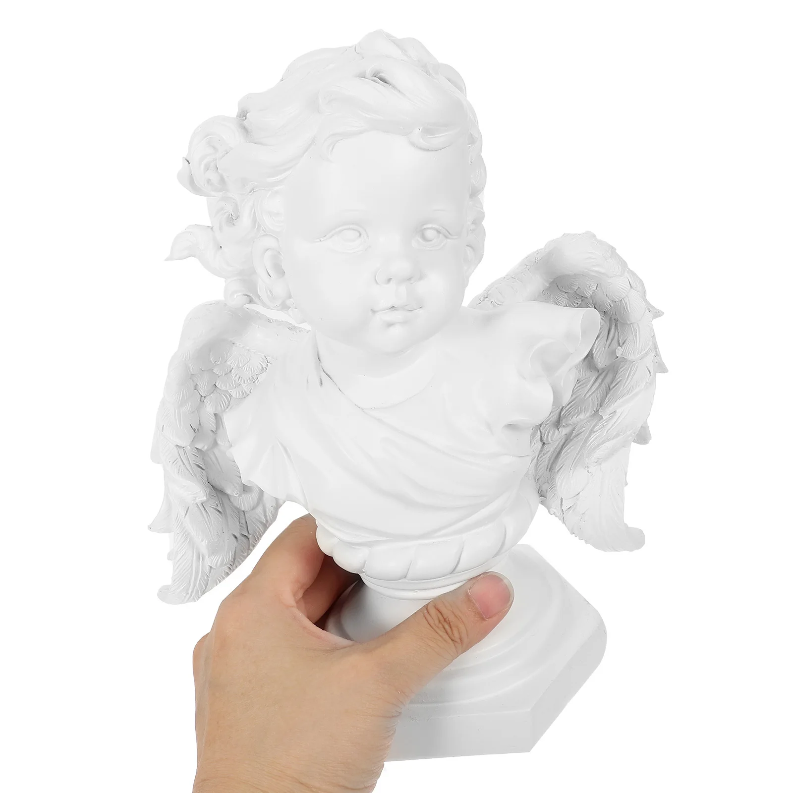 

Home Angel Statue Decoration Resin Ornament Angel Craft for Desk Shelf Display Resin Statue Figurine