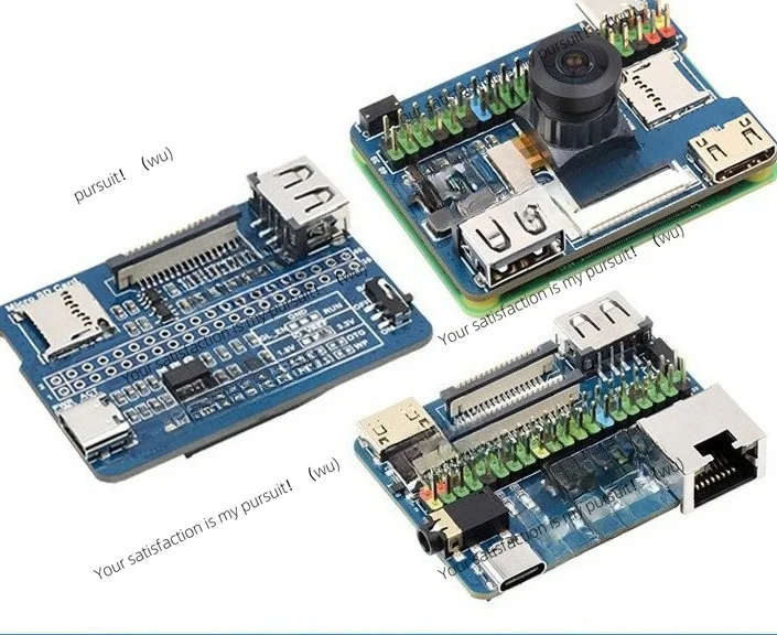 Suitable for Raspberry Pi CM4 expansion onboard multi-function module 8 million camera CSI interface HDMI Gigabit Ethernet port