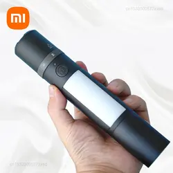 Xiaomi Mijia Multi-functional LED Flashlight Zoomable Ultra Bright Torch Window Breaker Cutter Car Emergency Light Camping Torch