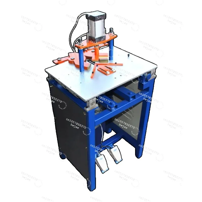 For Manual Pedal Frame Angle Setting Machine Non Electric Non Gas Photo Frame Cutting Nailing Integrated Machine