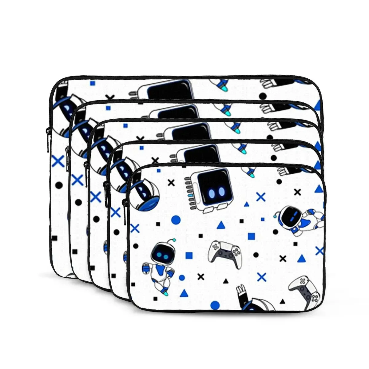 Astrobot And Friends Notebook Laptop Bag Case Pouch 10 12 13 15 17 Inch For Macbook Air Pro Tablet Shockproof Case Bag