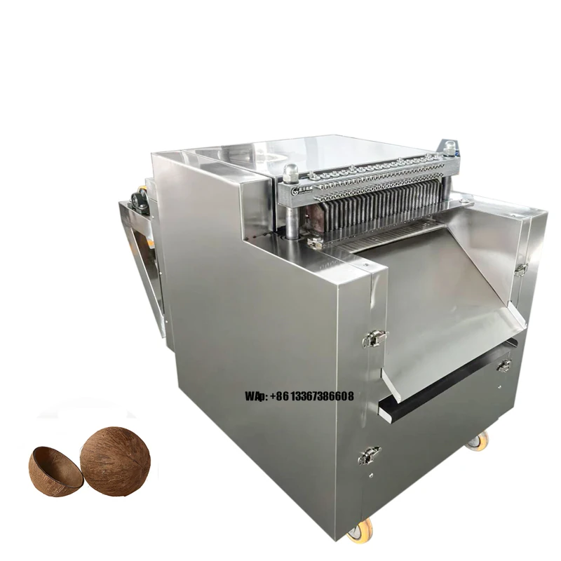 

Coconut Husk Shredder Machine Dry Coconut Husk Chips Cutter for Fruit & Vegetable Use