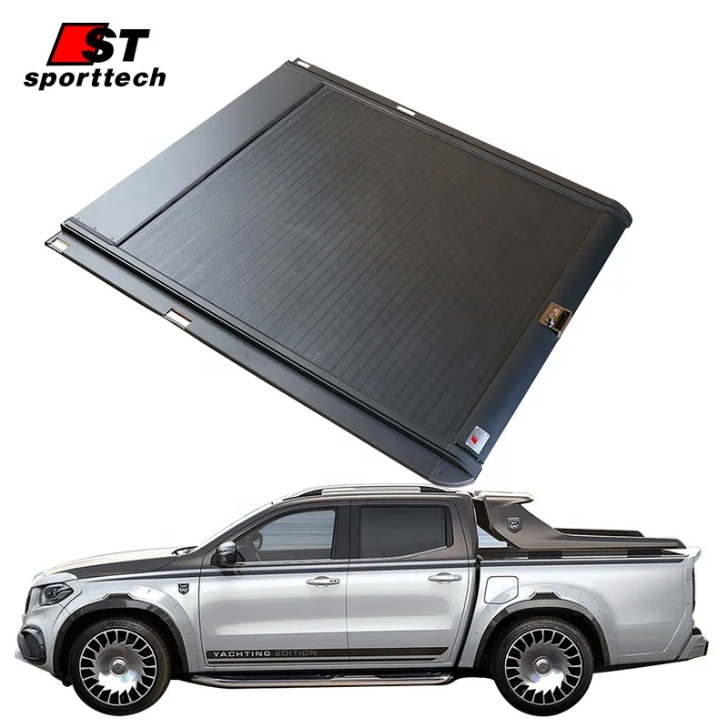 2022 Password Lock Shutter Cover Pickup Bed Retractable Truck Bed Tonneau Cover For X Class