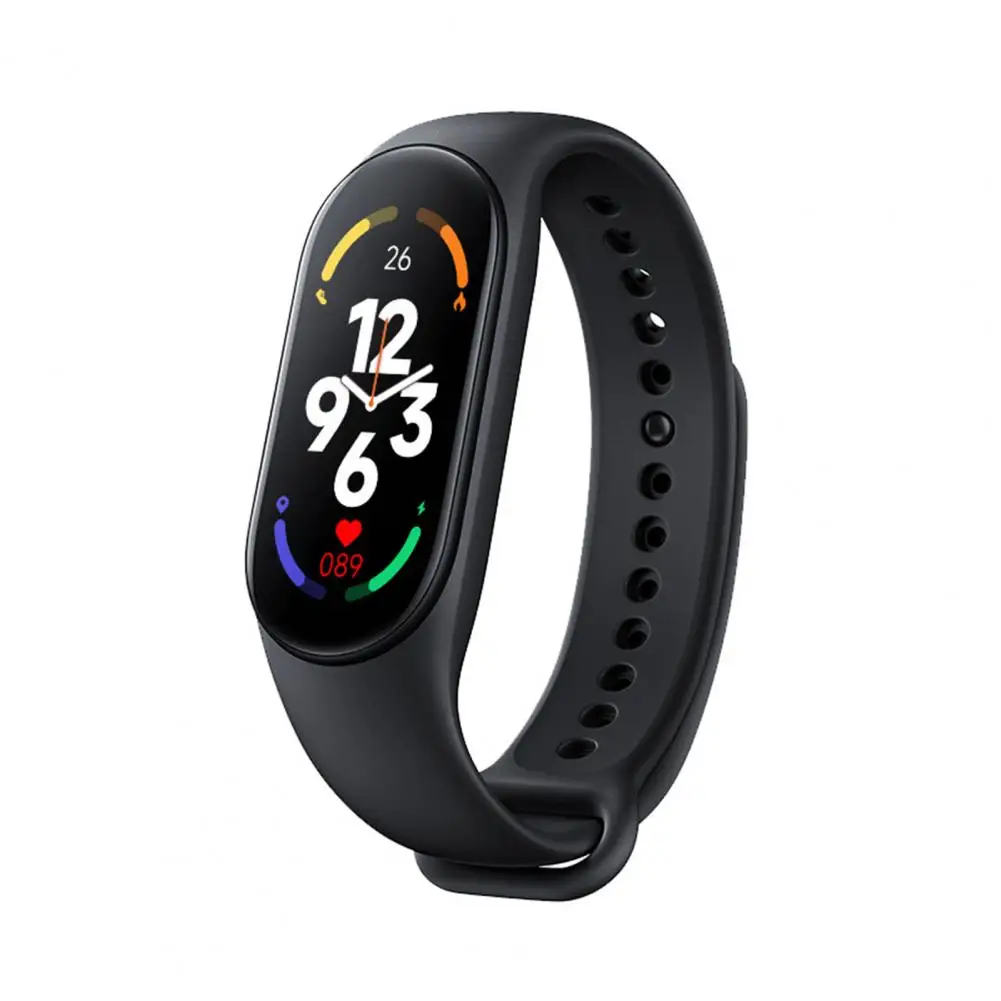 M7 Sports Watch Multiple Languages Blood Pressure Counting Alarm Clock  Reminders Weather Forecast Step Counting Heart Rate Moni