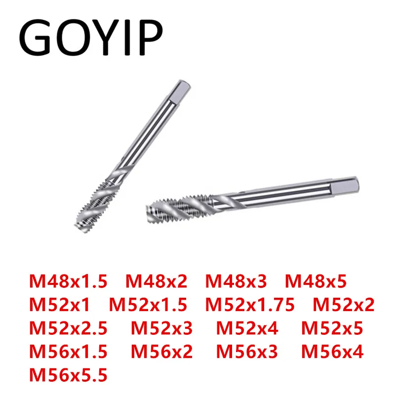 

M48 M52 M56 Threading Taps Machine Taps Spiral Taps HSS Support Customization