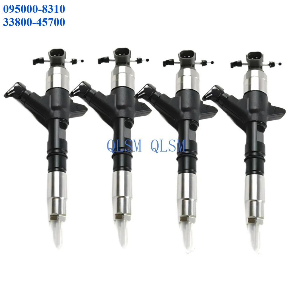 

4X 095000-8310 33800-45700 Diesel Fuel Injector Nozzle For Modern Excavator