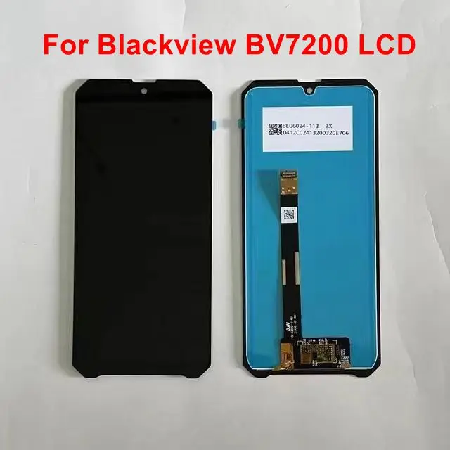 1560x720 6.1 Inch Band New For Blackview BV7200 Touch Screen + LCD Display Digitizer Assembly Fix For Blackview BV9200 LCD