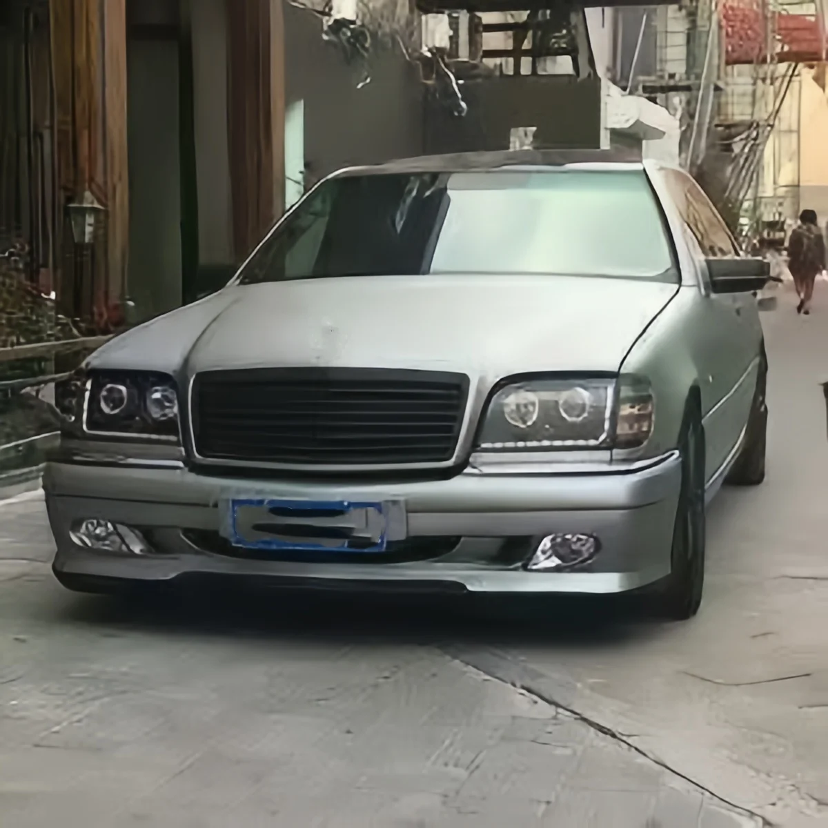 For  s-class automotive body parts to W140 old replacement with car bumper body kit