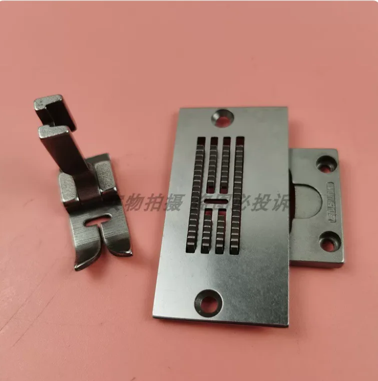 20U T-Shaped Car Needle Position  Plate Teeth Presser Foot Triangle  Curved Seam Medium Speed