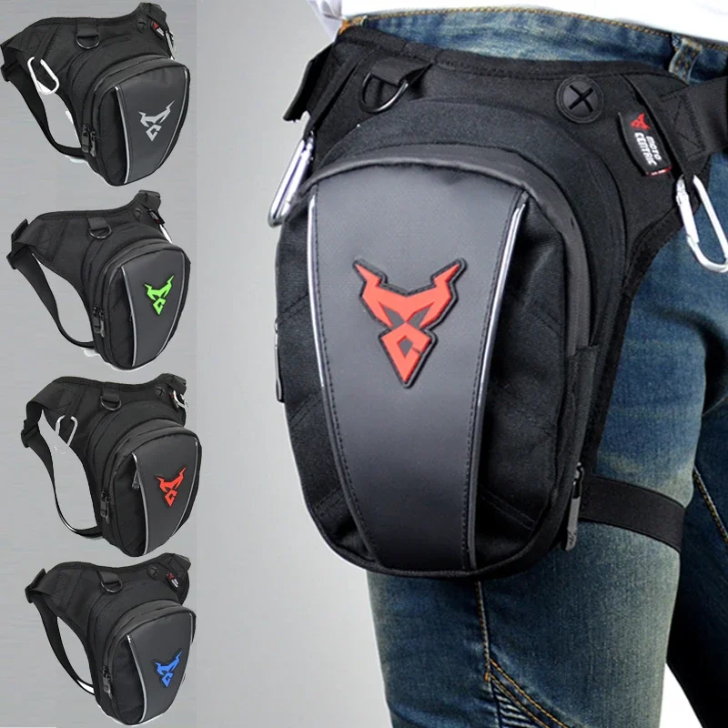 2020 New Fashion Multi-Function Motorcycle Drop Leg Bag Hip Bum Fanny Pack Waterproof Motorcycle Bag Outdoor Waist Bag Motorbike