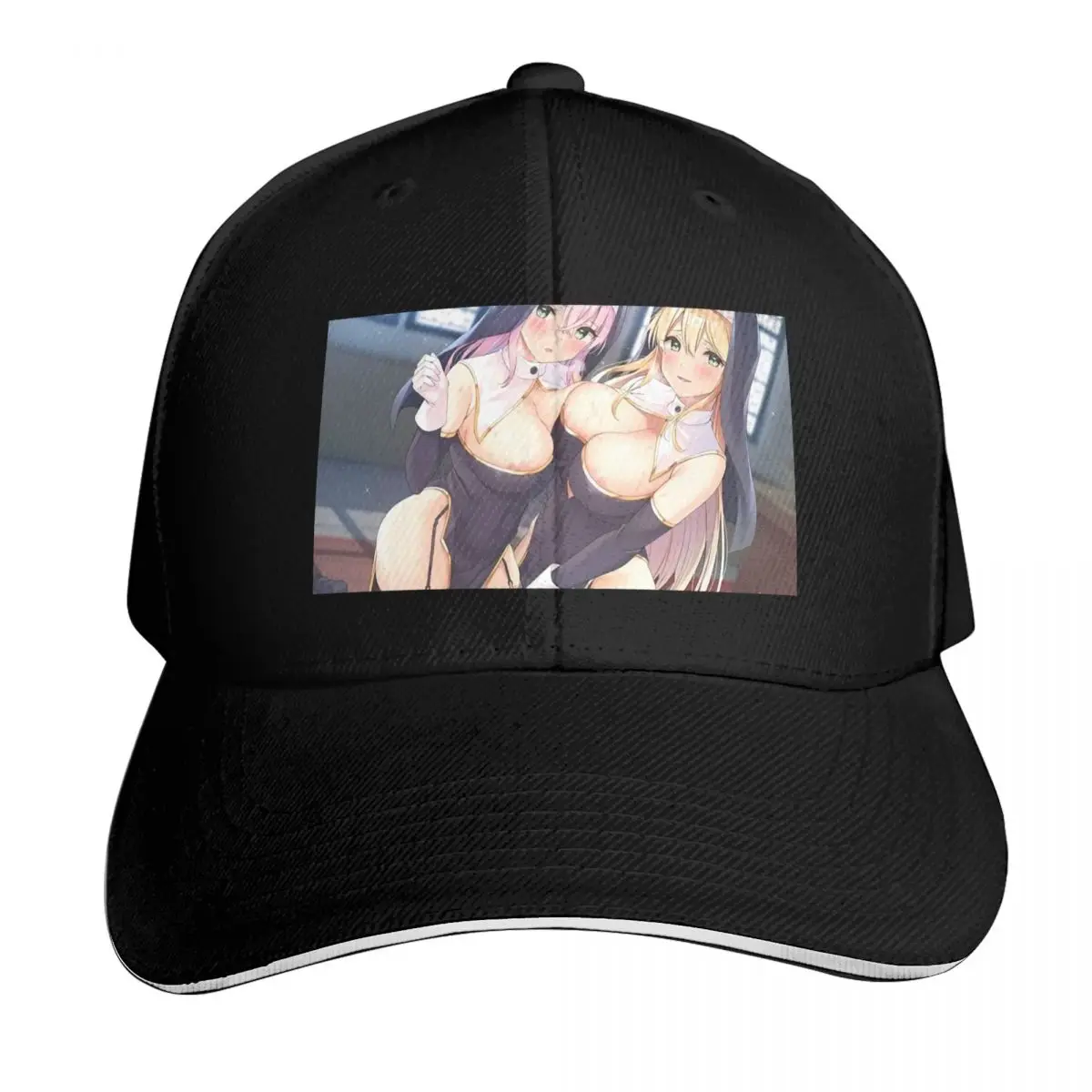 Anime Girl Poster Baseball Cap Adjustable Buckle Closure Moisture Wicking Quick Dry Curved Brim Classic Fit