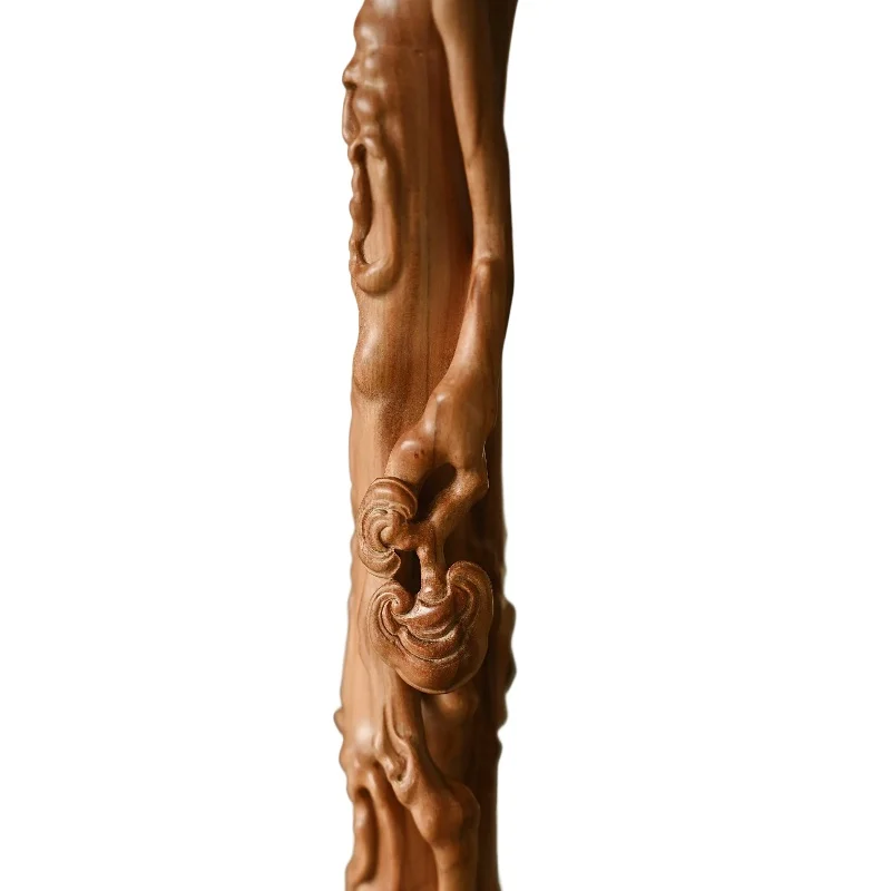 Cane wood carving cultural and play collection handicrafts decoration gift