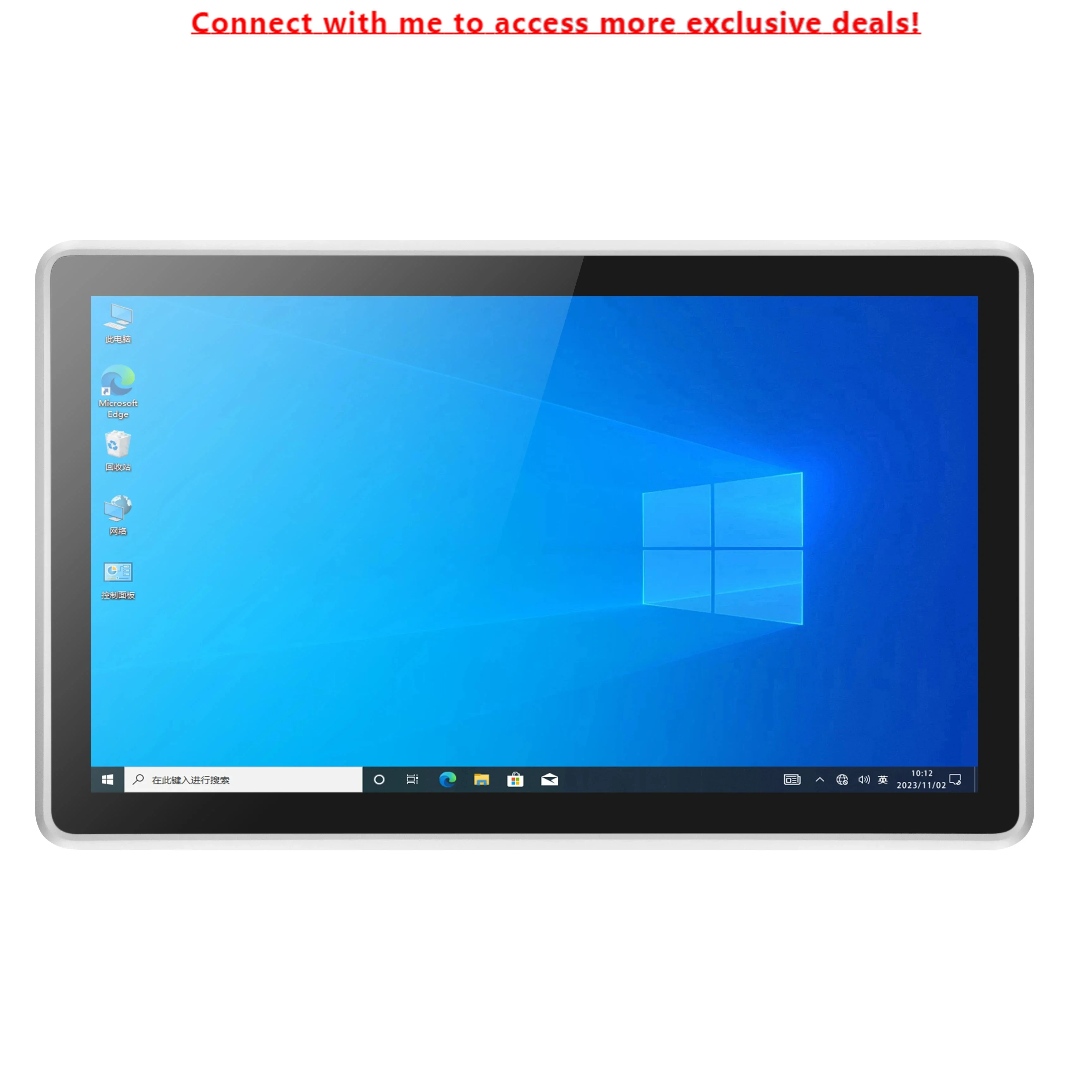 

High Resolution 1920*1080 21.5'' Industrial Touch Panel PC Wall Mounted Screen PC All In One Industrial Touch Panel PC