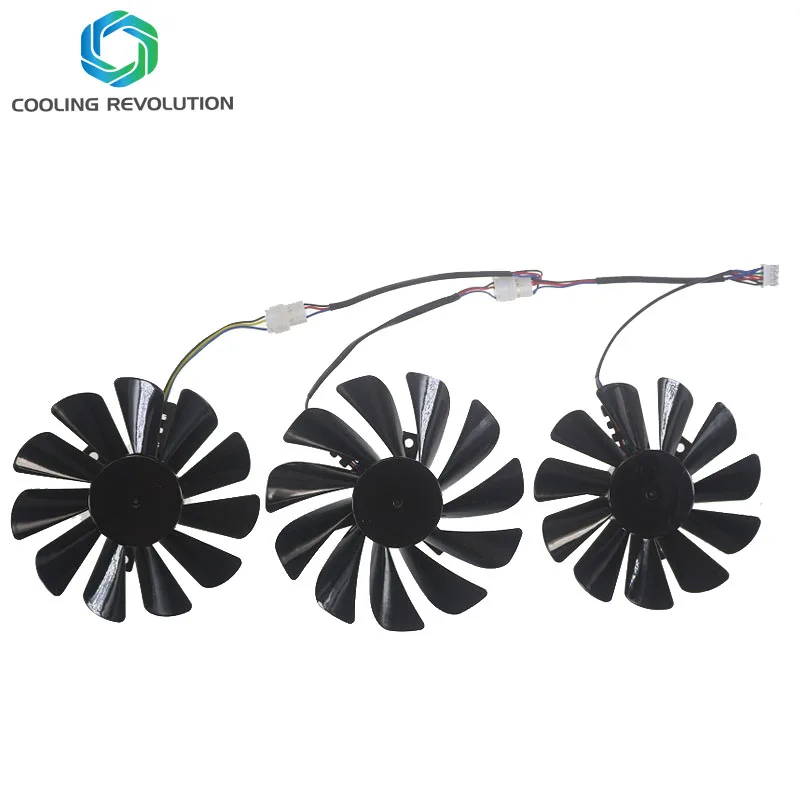 

85MM 95MM DC12V 4PIN RX5700 RX5800 Cooler Fan For XFX RX 5700 5800 5900XT Graphics Card Fan