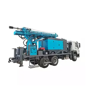 شاحنة محمولة 350 متر آلة حفر آبار مياه الآبار المحمولة أفضل 10 آلات حفر الآبار للمبيعات - No5
