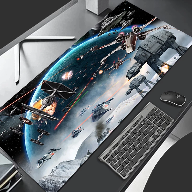 Mouse pad Computer Speed type carpet mat for e-sports players Laptop Keyboard Mousepad S-star W-wars Spacecraft Office Desk Mat