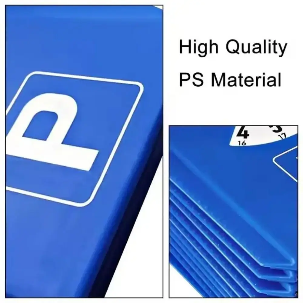 

PS Material Parking Timer German STVO Regulation Snow Shovel Function Parking Disc Ice Scraper Function Return Time Note