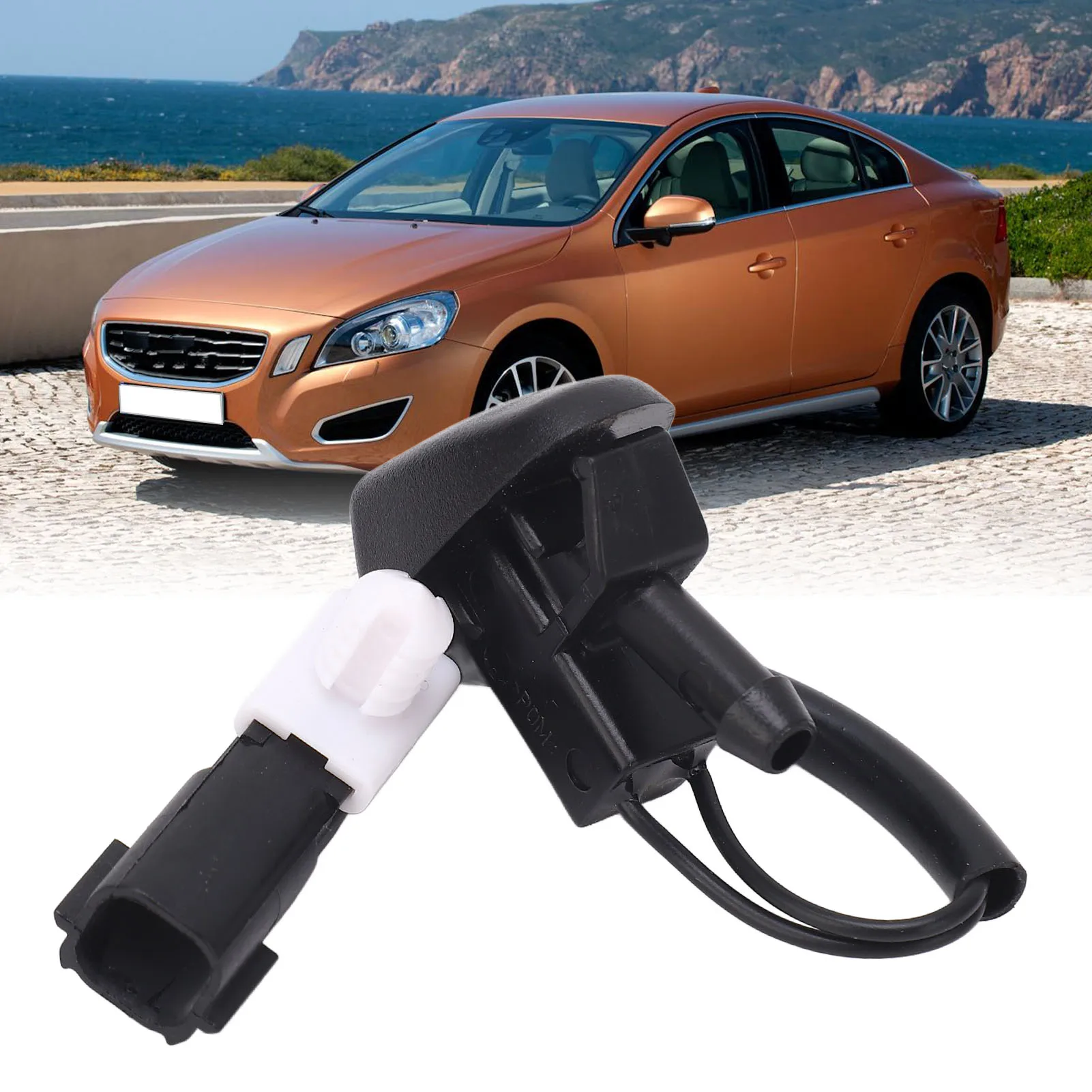 Windshield Washer Sprayer Nozzles 31301827 Wiper Nozzles Spray Jet for Volvo XC60 XC70 V70 S60 S80