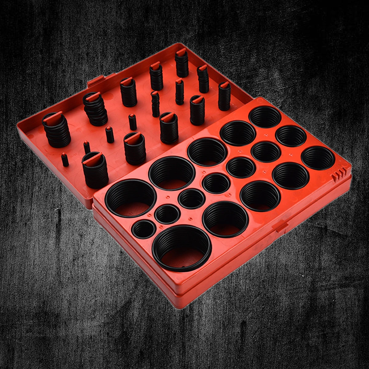 

419Pcs Rubber Ring Assortment Kit Electrical Gasket for Insulation Gasket Washer Seals Air Conditioning Automotive Boat and RV w