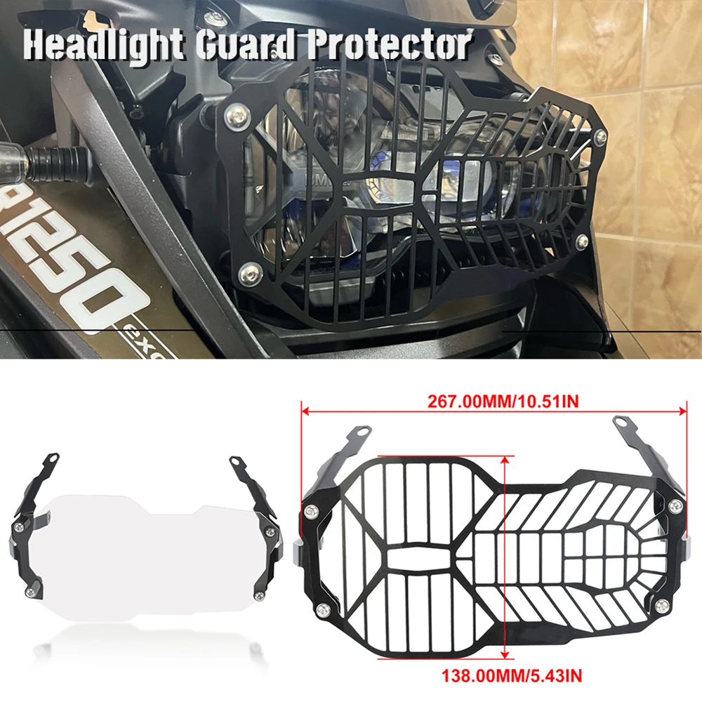 Motorcycle R1250GS Adventure Headlight Protector Grille Guard Cover For BMW R1200GS R 1200 R1200 GS 1200 GS1200 LC Adventure ADV