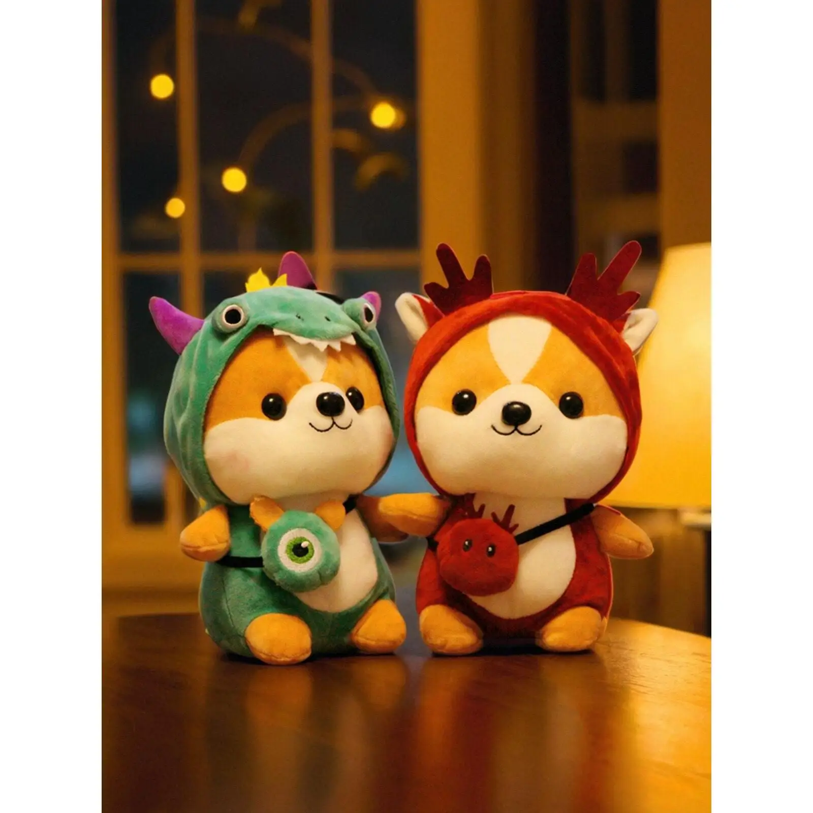 

Очаровательная плюшевая игрушка-белка, детская игрушка, супермилый подарок на день рождения для пары, тканевая кукла-динозавр для девочек