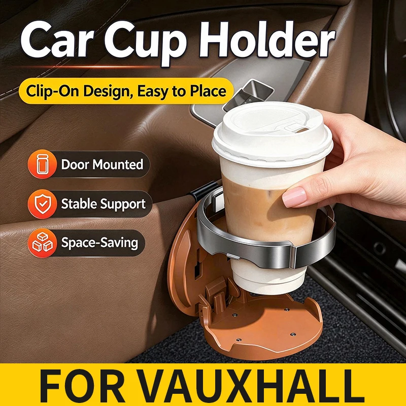 Auto Beverage Storage Rack Car Side Bottle Mount Vehicle Cup Bracket Interior Drink Holder For Vauxhall Corsa