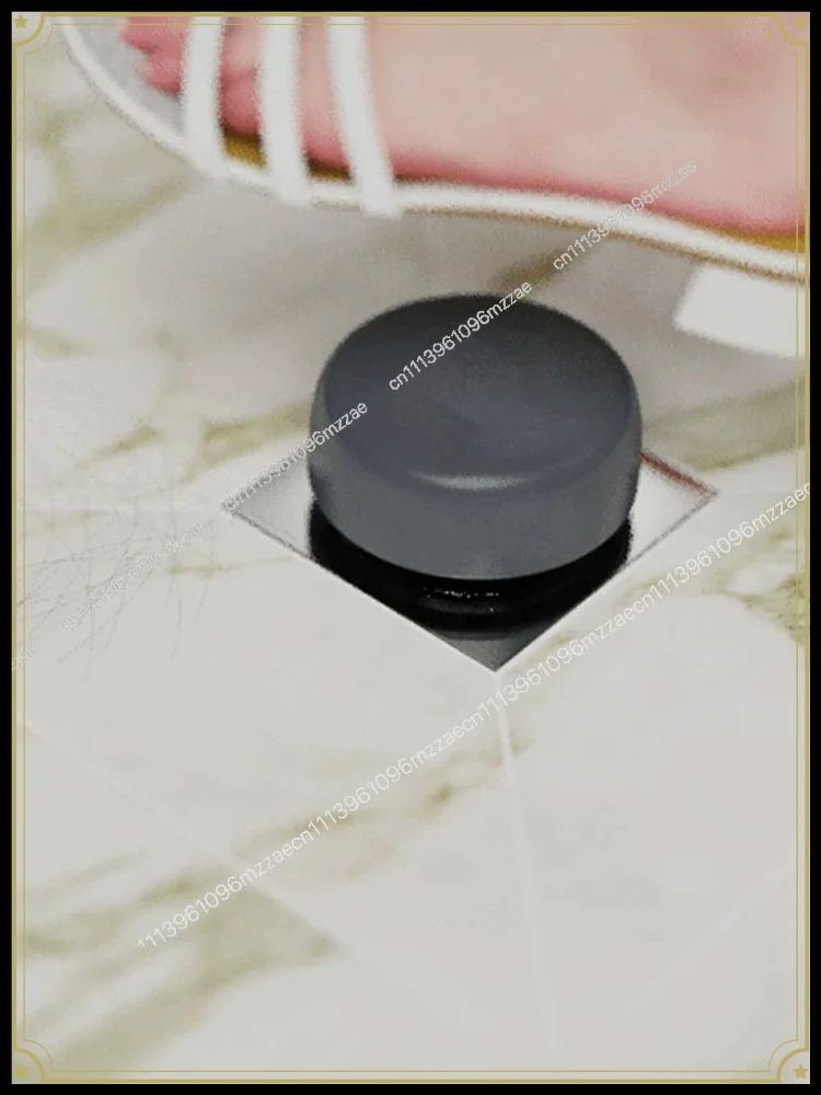 Broken Hair Floor Drain Cover Toilet Bathroom Sewer Anti-clogging Artifact Hair Hair Cleaner Press Type