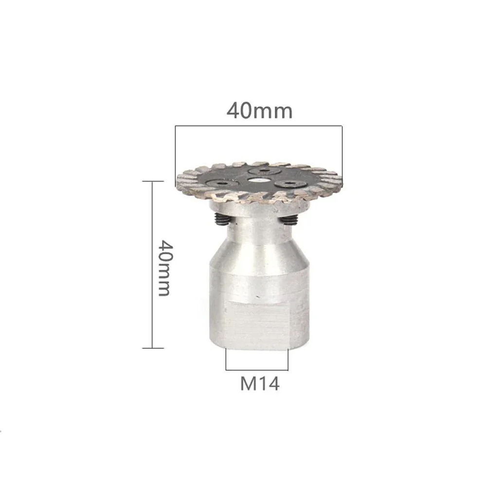 Disc Grinding Wheel Cutting Diamond Flange Grinding Thread Removable Sandstone 40/50mm Accessories Brand New