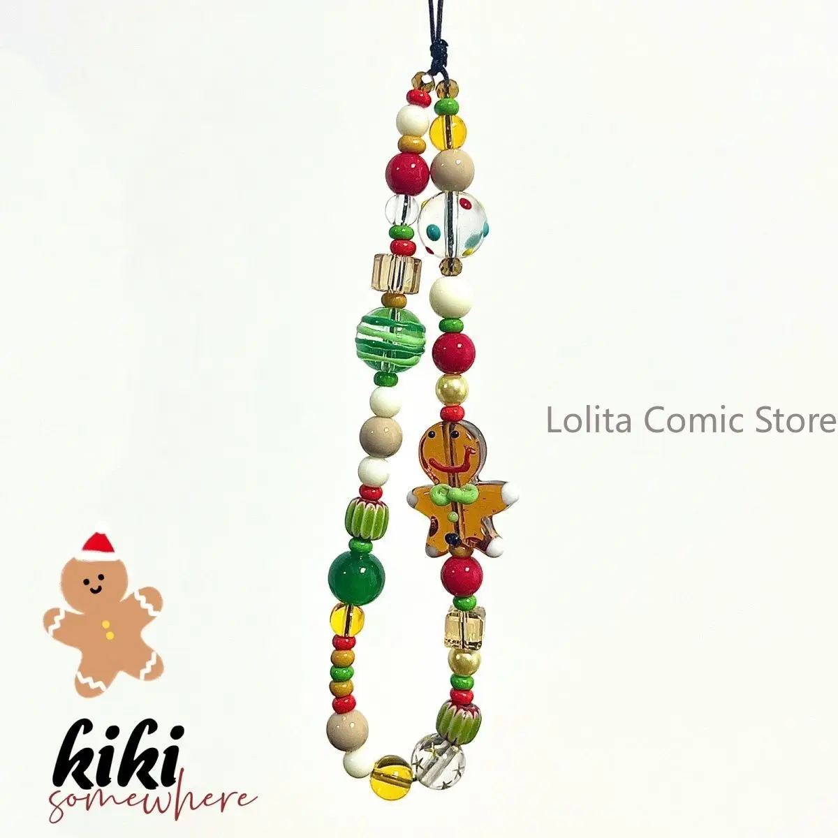 Cookie Run: Kingdom Gingerbread Cartoon Detachable Phone Strap Phone Case Chain Camera Charm Anime Pendant Collection Xmas Gift