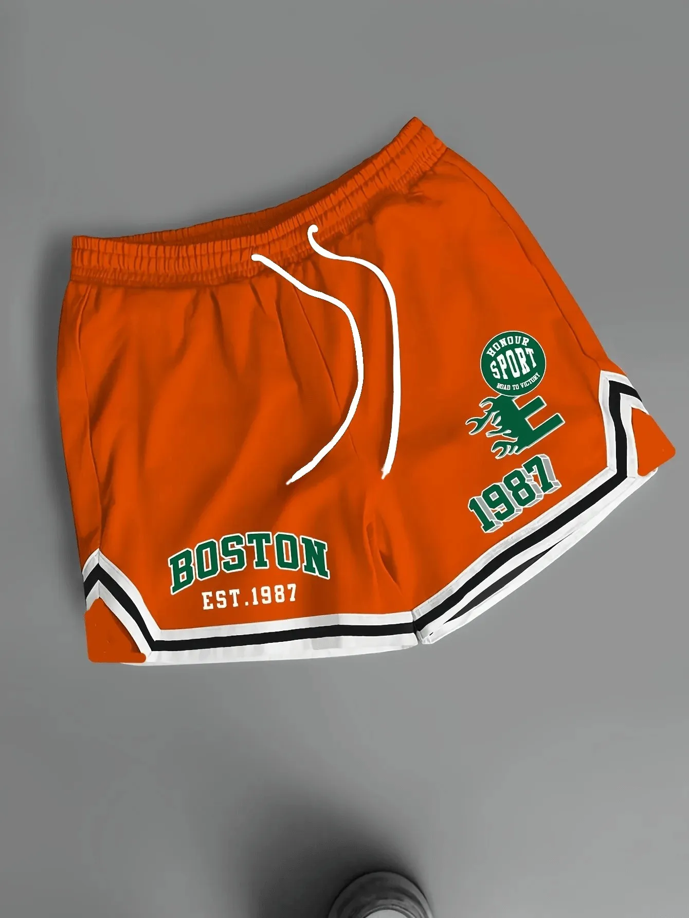 2026 summer new fashionable sports and casual soft and comfortable easy-matching 3D letter pattern printed women's shorts