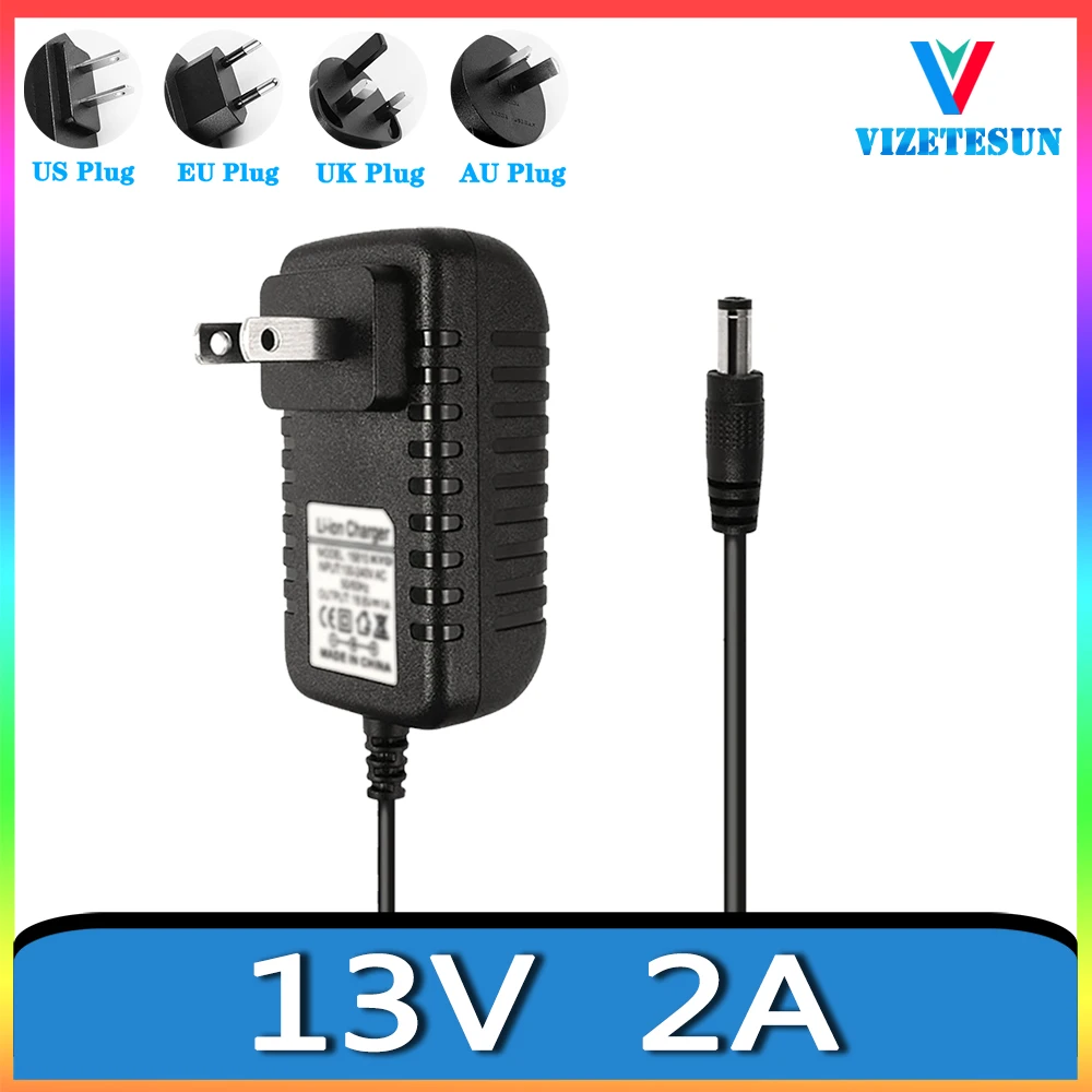 13V 2000MA Massager Power Adapter 13V 2A General DC Voltage Stabilizing Wire DC 5.5 * 2.1MM