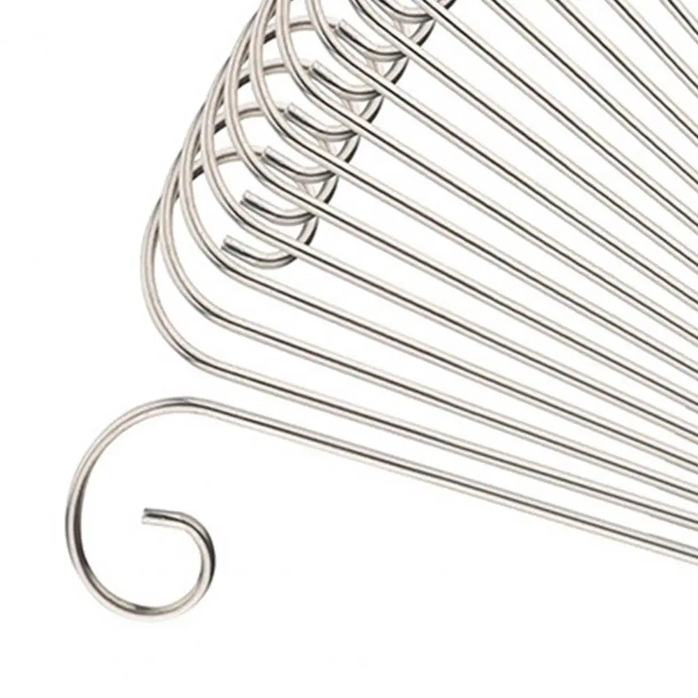 Outdoor Plant Label Holders 30pcs Rust-proof Stainless Steel Plant Label Hooks 30cm Garden Stake Markers Universal Flower