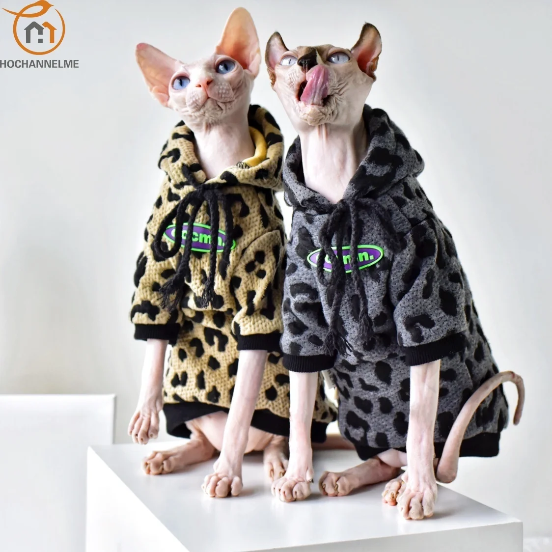 100% Cotton Sweater For Pets  Autumn Winter Warm Sphinx Hairless Cat Clothes Deven Clothes  Clothing for Cats