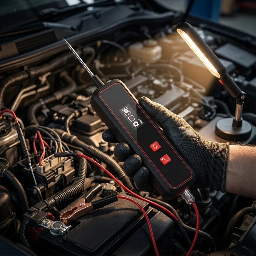 Professional Automotive For Oscilloscope Test Lamp Featuring Digital Display LED Lighting and 10Hz-200kHz Frequency Response